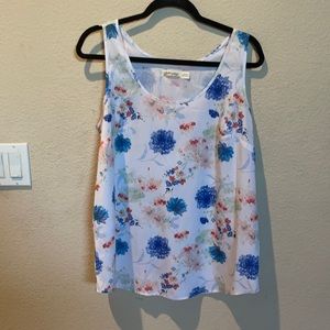 Tank top blouse